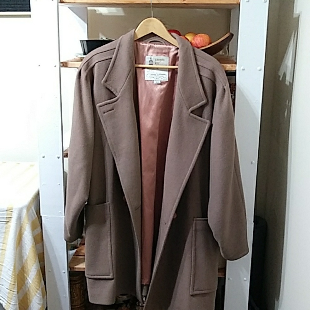 100% wool London Fog pea coat